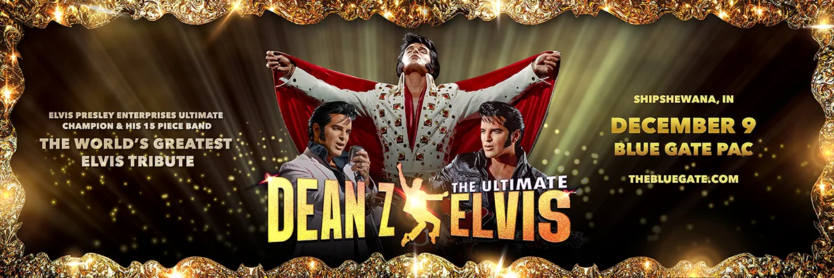Dean Z's Ultimate Elvis Christmas - December 9, 2026 - Shipshewana, IN